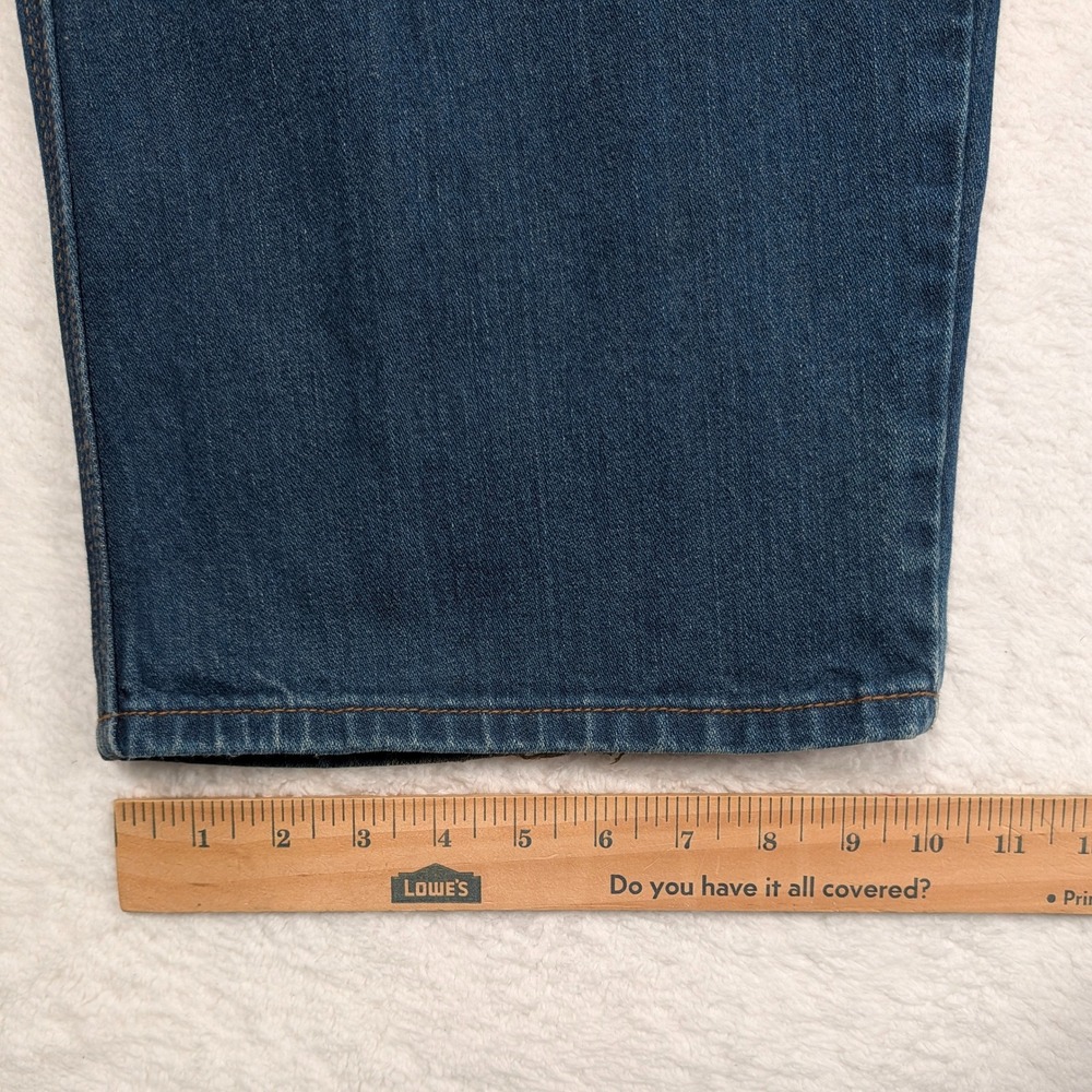 Vintage Levis SilverTab Carpenter Jeans Mens 36x30 Relaxed‎ Wide Leg Baggy Y2K - Picture 6 of 12
